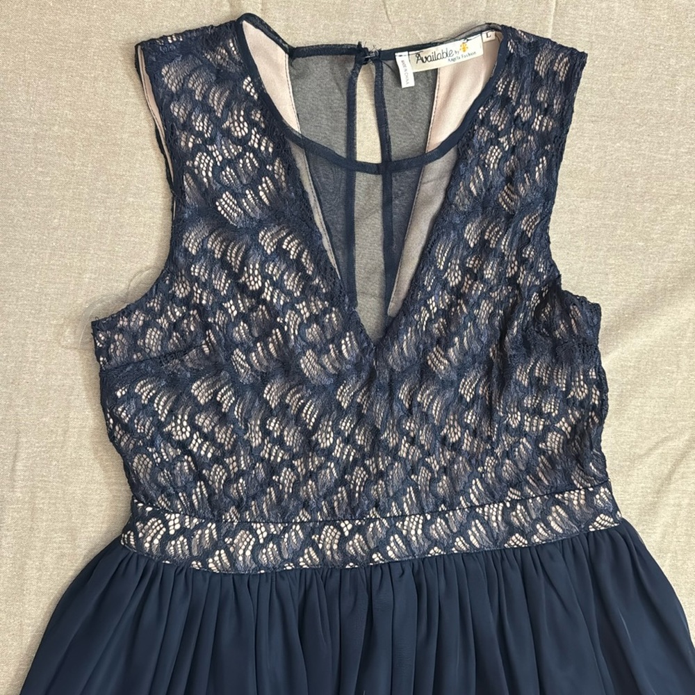 EUC Navy Blue Party dress for Teen.